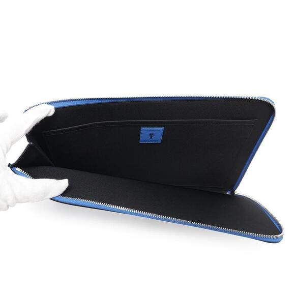 LOUIS VUITTON Blue Clutch Bag - Picture 5 of 16